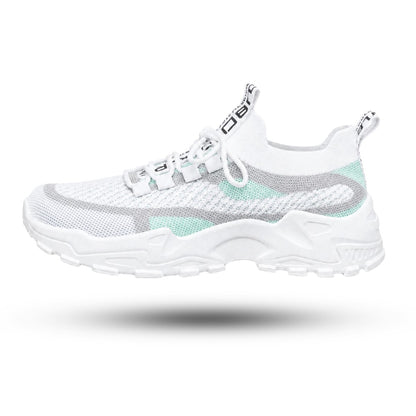 Ergonomische Dames Schoenen, Premium Sneakers, Mint Green