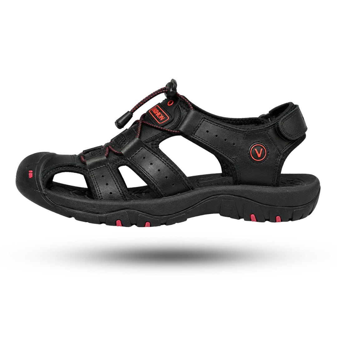 Ergonomische Sandalen, Premium Sandalen, Tactical Black