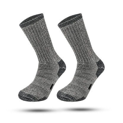 IGNITE Thermosokken, Premium Wollen Sokken, Ash Grey