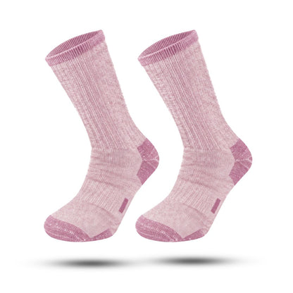 IGNITE Thermosokken, Premium Wollen Sokken, Soft Pink