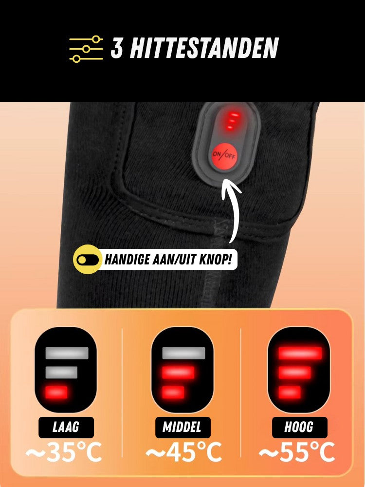 IGNITE Verwarmde Sokken, Wintersokken met Verwarming, Hittestanden