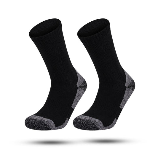 IGNITE Thermosokken, Premium Merinowollen Sokken, Midnight Black