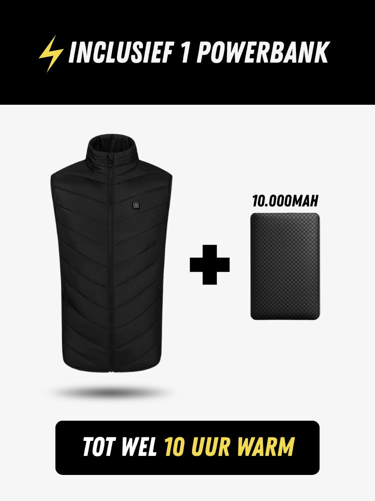 IGNITE™ Verwarmde Bodywarmer, Verwarmd Vest, Powerbank