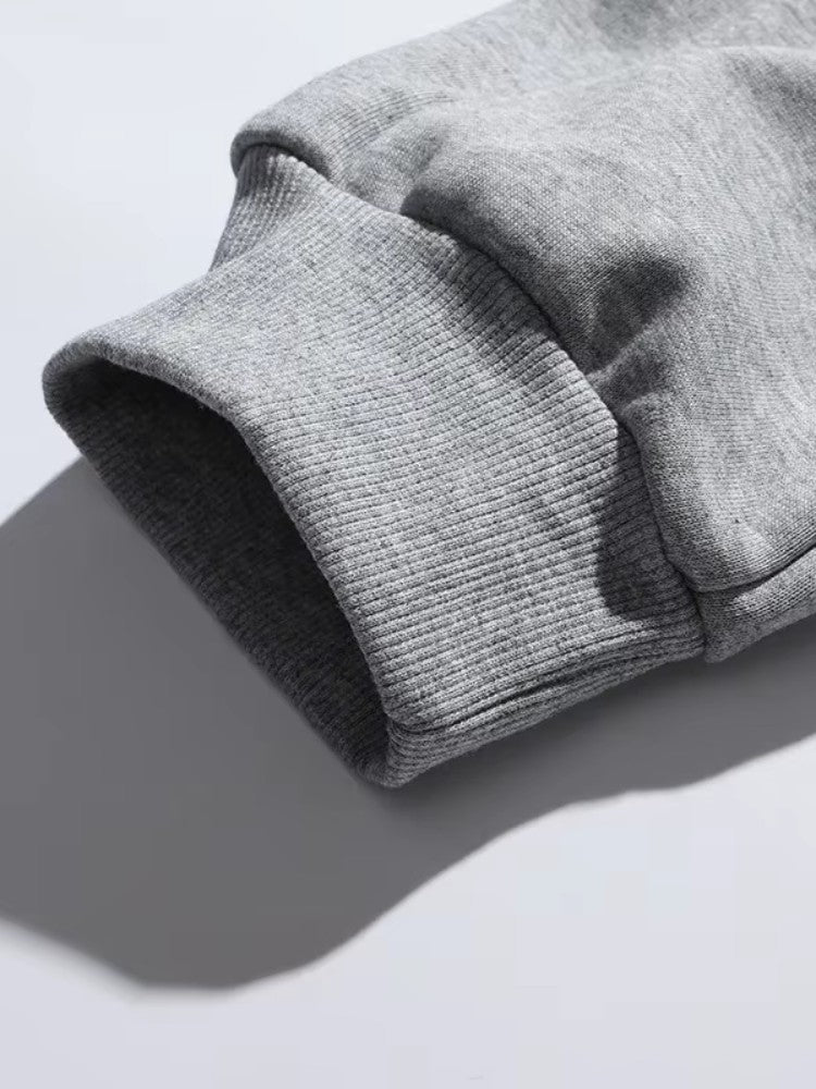 Joggingbroek Essential, Warme Fleece Sportbroek, Detail 3