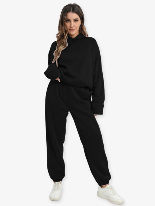 Joggingpak Premium, Dames All-Season Trainingspak, Midnight Black
