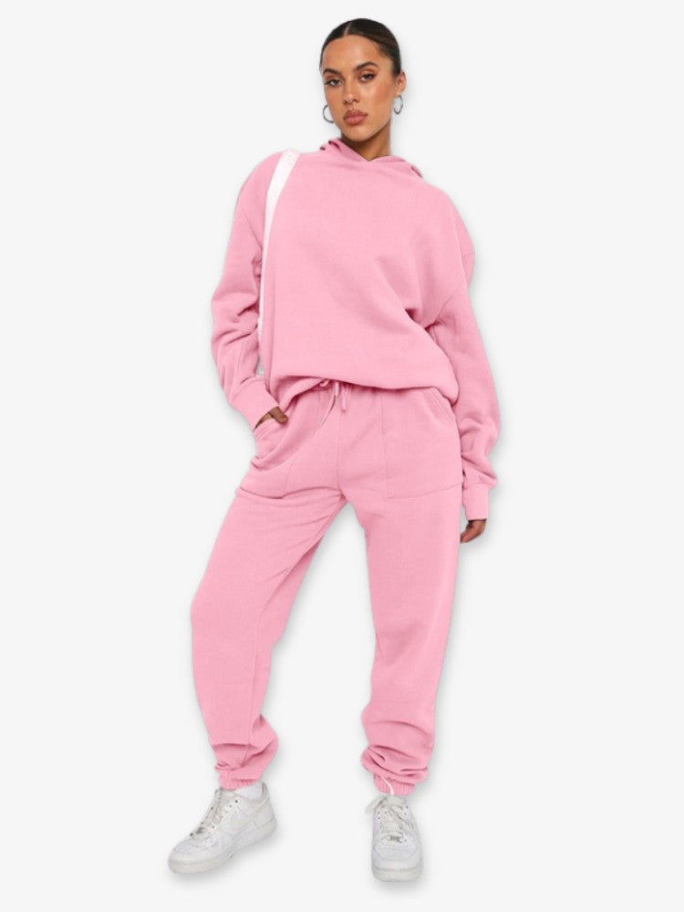 Joggingpak Premium, Dames All-Season Trainingspak, Sunset Pink