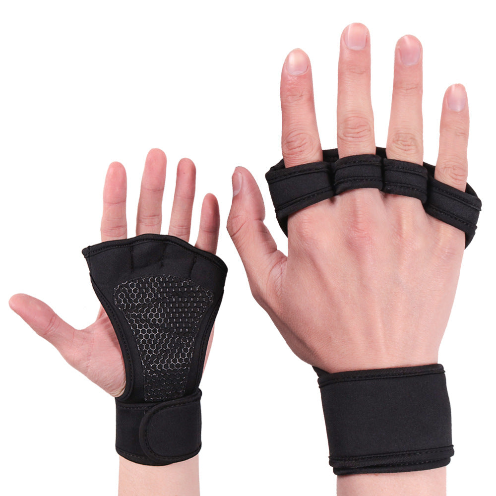 Lifting Gloves, Vingerloze Fitness Handschoenen, Hand