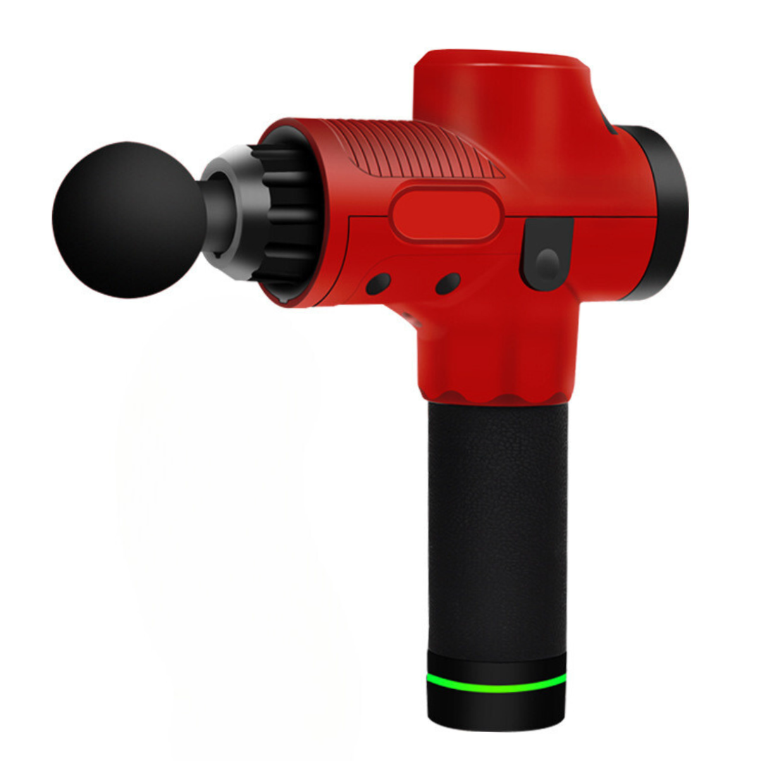 Massage Gun Pro, Nek, Rug en Been Massage Apparaat, Rood