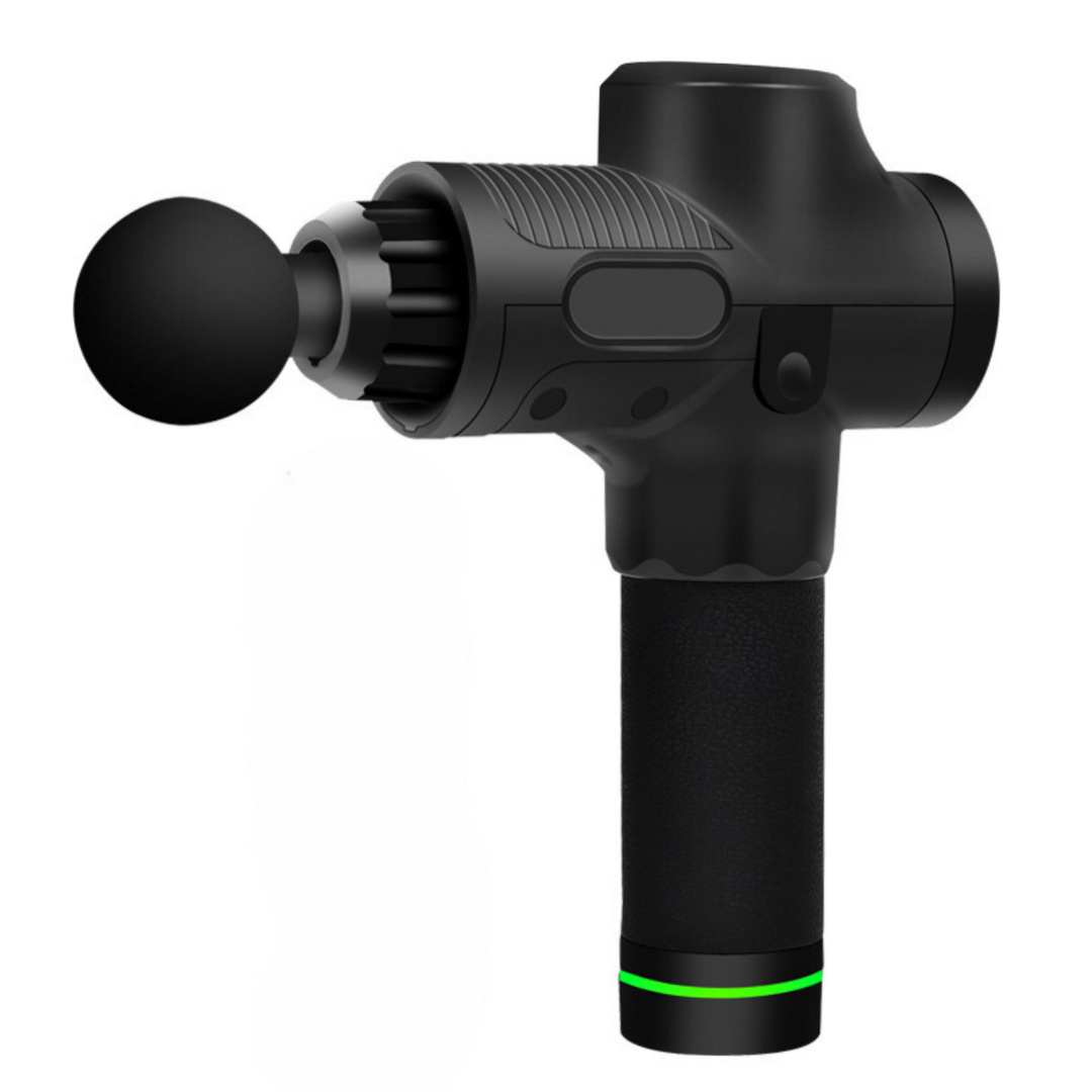 Massage Gun Pro, Nek, Rug en Been Massage Apparaat, Zwart