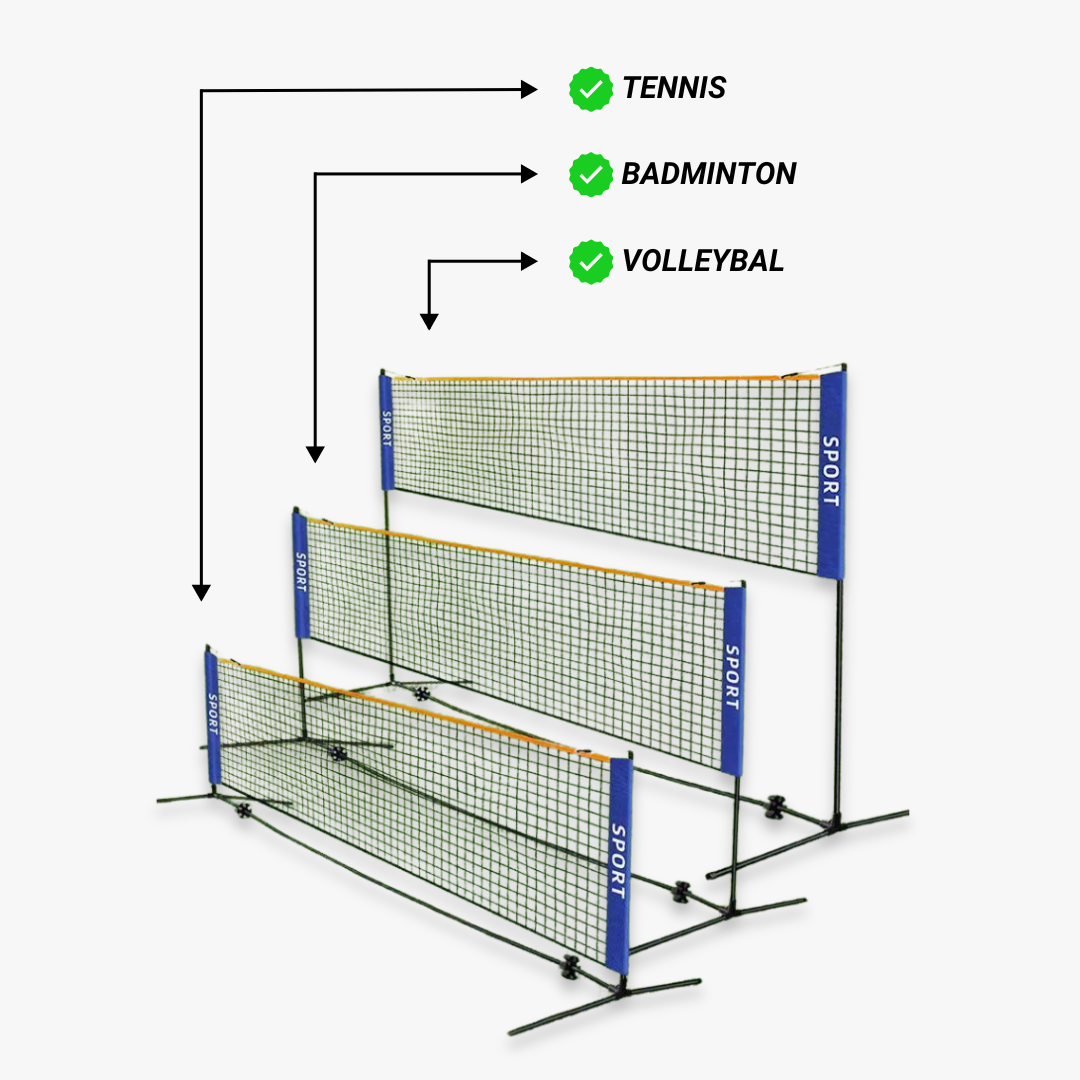 Multifunctioneel Trainingsnet, Verstelbaar Sportnet, Sporten