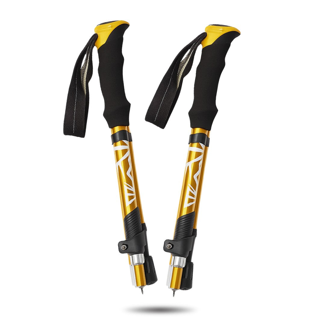Opvouwbare Wandelstokken, Nordic Walking Stokken, Summit Gold
