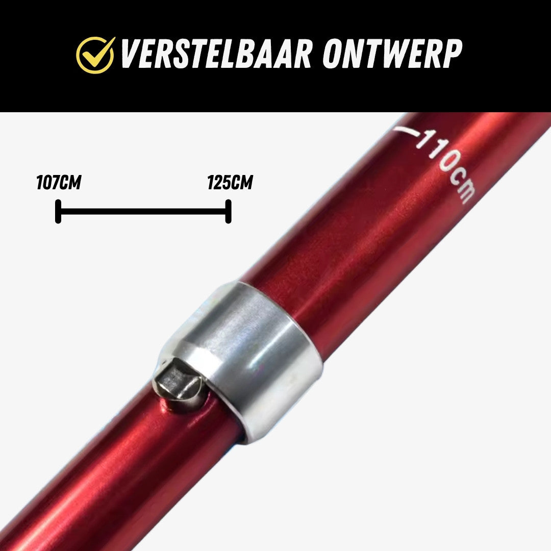 Opvouwbare Wandelstokken, Nordic Walking Stokken, Verstelbaar