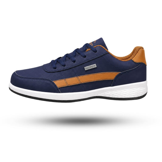 Orthopedische Heren Schoenen, Premium Sneakers, Navy Blue
