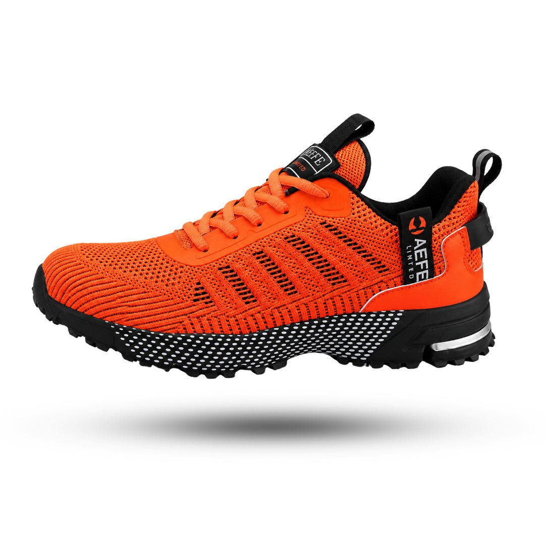 Orthopedische Wandelschoene, Lage Bergschoenen, Peak Orange