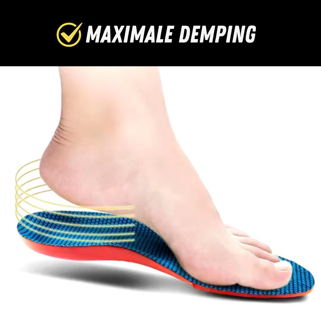 Orthopedische Inlegzolen, Steunzolen voor Hielspoor, Demping