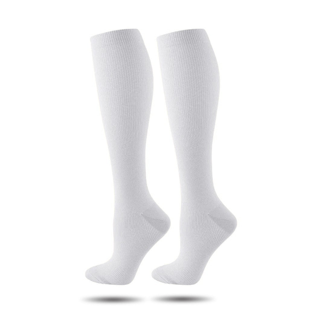 Orthopedische Steunkousen, Premium Compressiekousen, Frost White