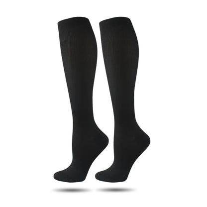 Orthopedische Steunkousen, Premium Compressiekousen, Midnight Black