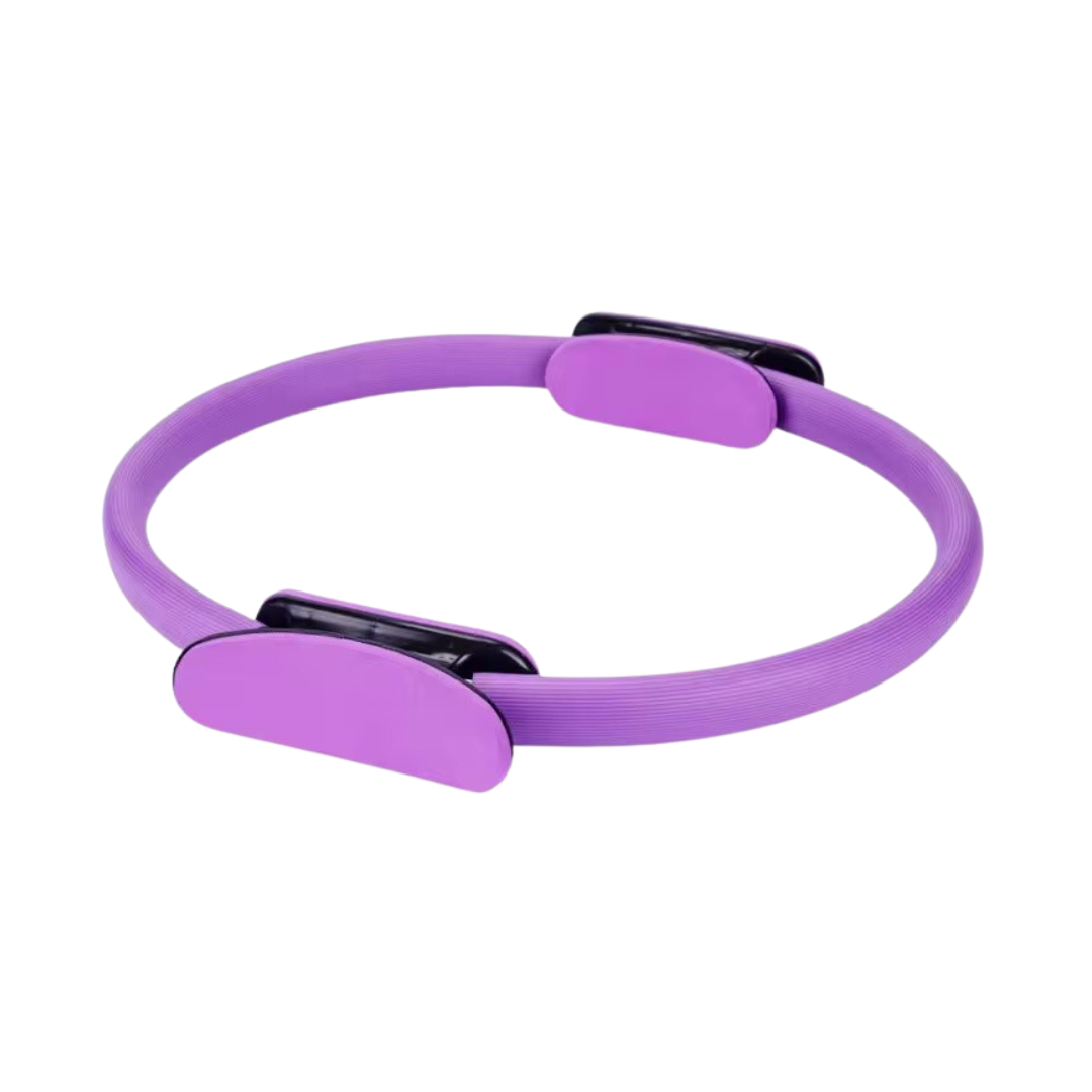 Pilates Exercise Ring, Buigzame Yoga Ring, Paars