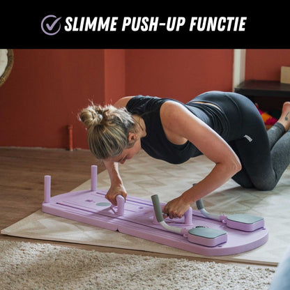 Pilates Reformer, Inklapbaar Pilates Apparaat, Push-ups