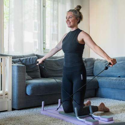 Pilates Reformer, Inklapbaar Pilates Apparaat, Roos x Smartsporter 2