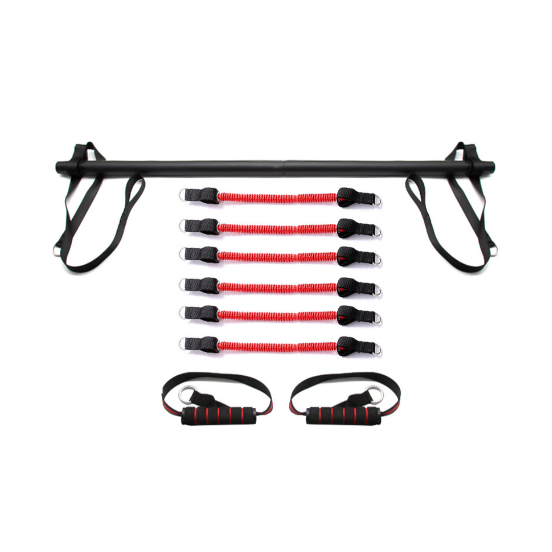 Pilates Training set, Oefenstang met Weerstandsbanden, Set