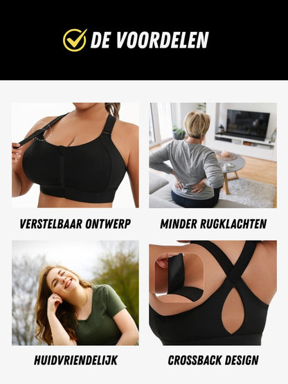 Plus Size Sport BH Pro - Extra Grote Maat Sporttop