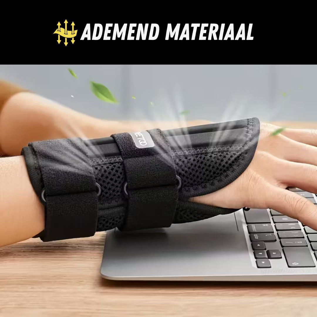 Polsbrace Pro, Verstelbare Handbrace voor Ondersteuning, Ademend