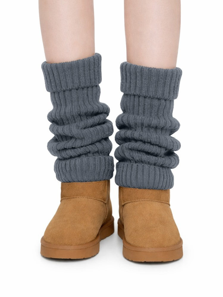 Premium Beenwarmers, Zachte Scheenverwarmers, Dark Grey