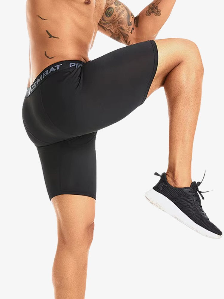 Premium Compressie Broek Kort, Corrigerende Sportbroek, Detail 1