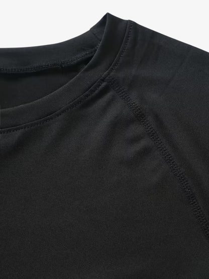 Premium Compressie Shirt Kort, Corrigerend Sportshirt, Detail 2