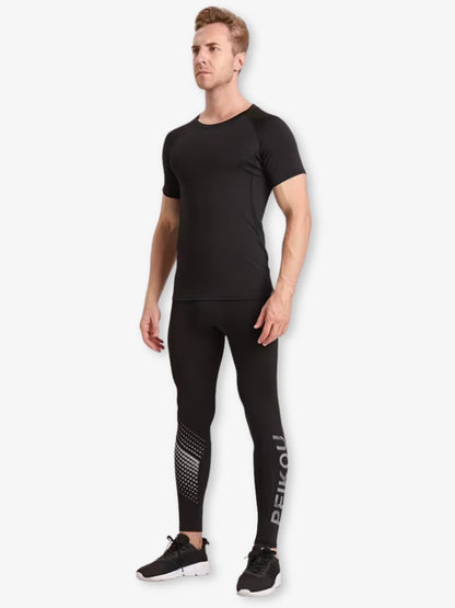 Premium Compressie Shirt Kort, Corrigerend Sportshirt, Detail 3