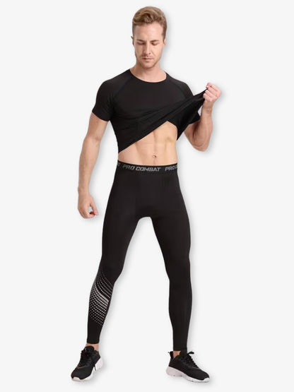 Premium Compressie Shirt Kort, Corrigerend Sportshirt, Detail 4