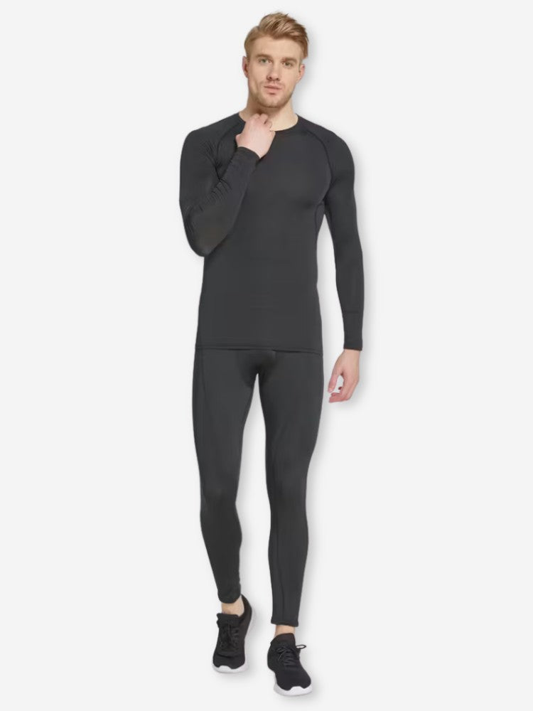 Premium Compressie Shirt Lang, Corrigerend Sportshirt, Detail 1
