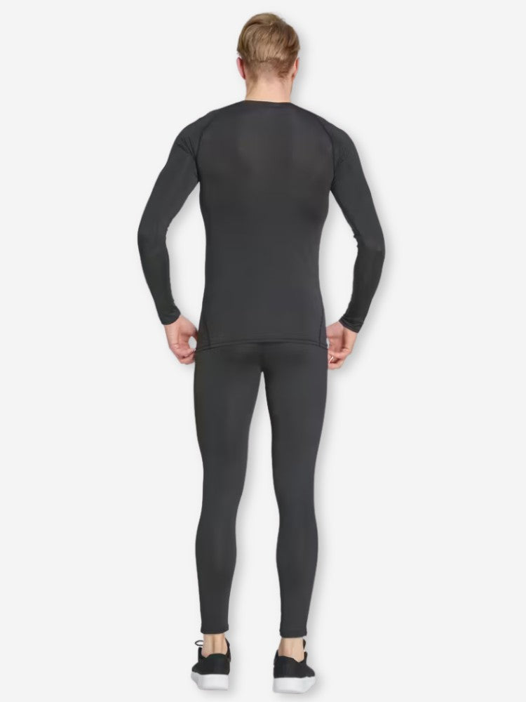 Premium Compressie Shirt Lang, Corrigerend Sportshirt, Detail 3