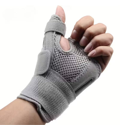 Premium Duimbrace Vingerspalk voor Optimale Steun, Ash Grey