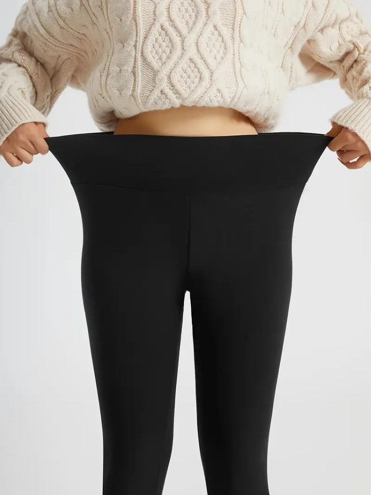 Premium Fleece Legging, Extra Warme Sportlegging, Detail 4