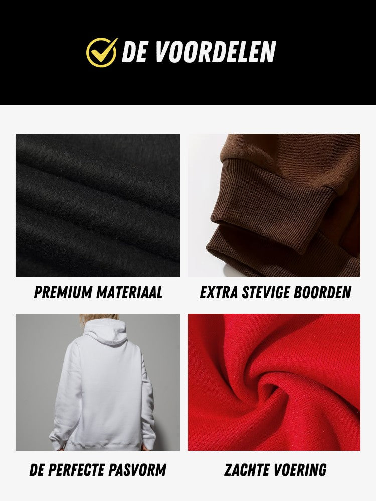 Premium Hoodie Dames, Sweater met Capuchon, Voordelen