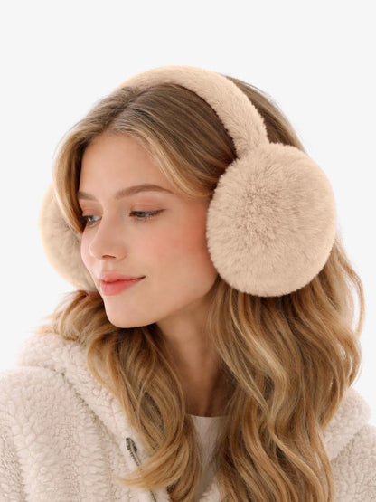 Premium Oorwarmers, Zachte Fleece Oorwarmers, Desert Beige