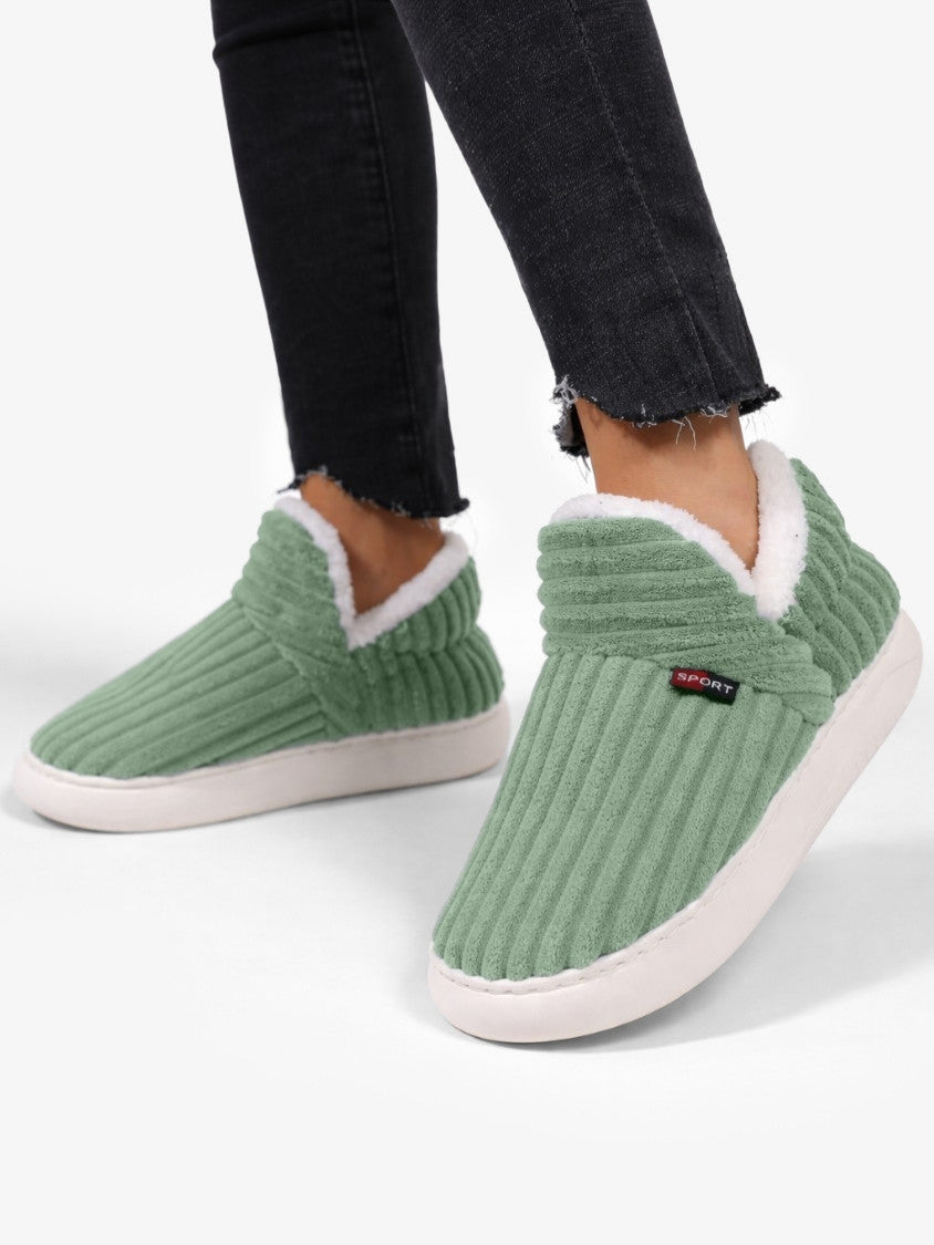 Premium Pantoffels Dames, Extra Zachte Sloffen, Sage Green