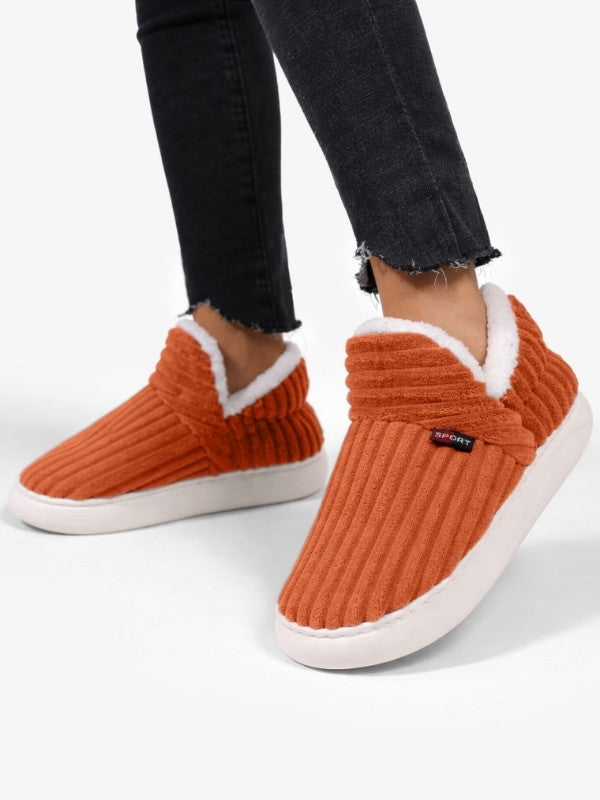 Premium Pantoffels Dames, Extra Zachte Sloffen, Soft Orange
