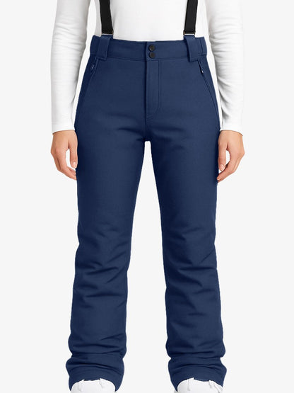 Premium Skibroek, Waterdichte Skibroek voor Dames en Heren, Navy Blue