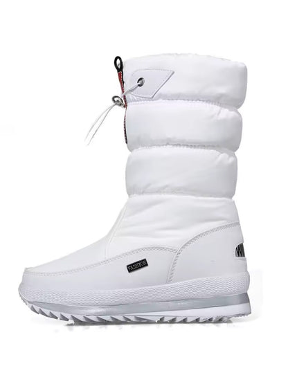 Premium Snowboots Dames, Waterdichte Snowboots, Polar White