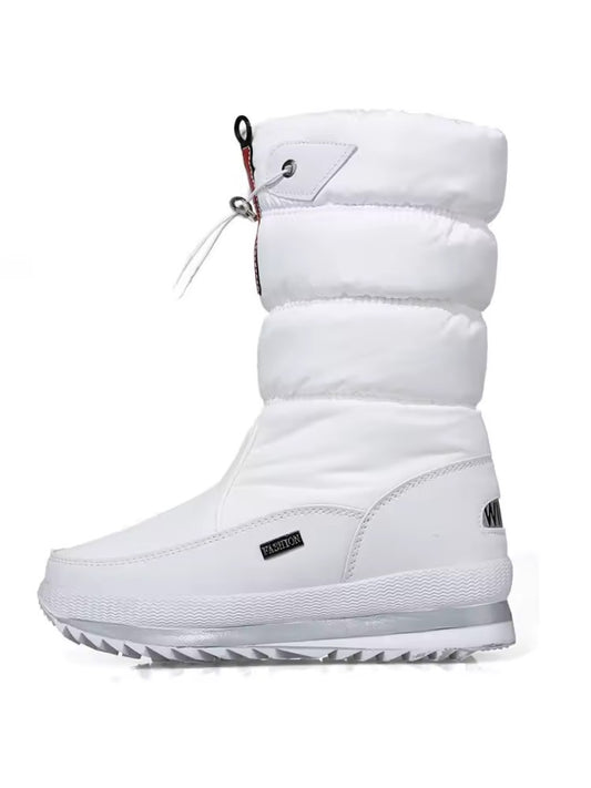 Premium Snowboots Dames, Waterdichte Snowboots, Polar White