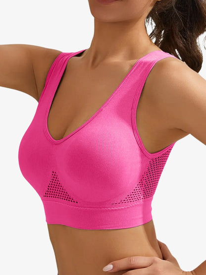 Premium Sport BH, Corrigerende Sporttop, Candy Pink