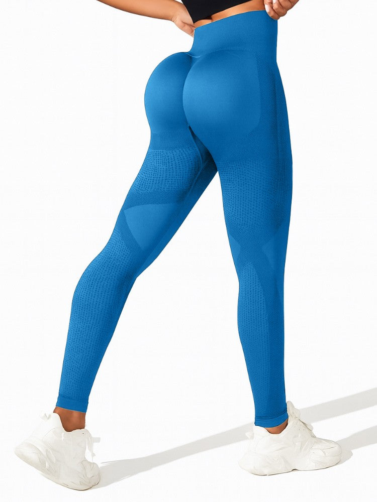 Premium Sportlegging, Hoge Taille Legging, Sky Blue