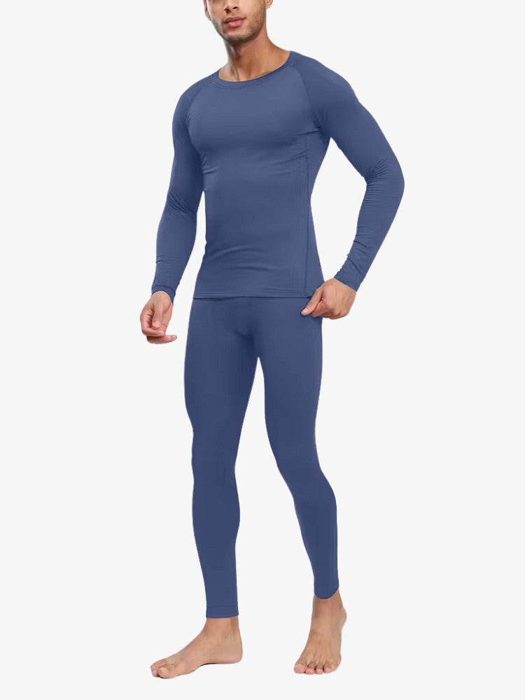 Premium Thermo Set Heren, 2 Delige Thermo Set, Navy Blue