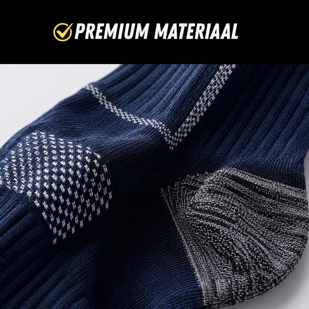Premium Wandelsokken, Halfhoge Sportkousen, Materiaal