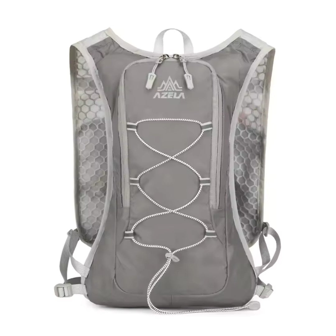 Premium Hardloopvest, Running Vest voor Dames en Heren, Ash Grey