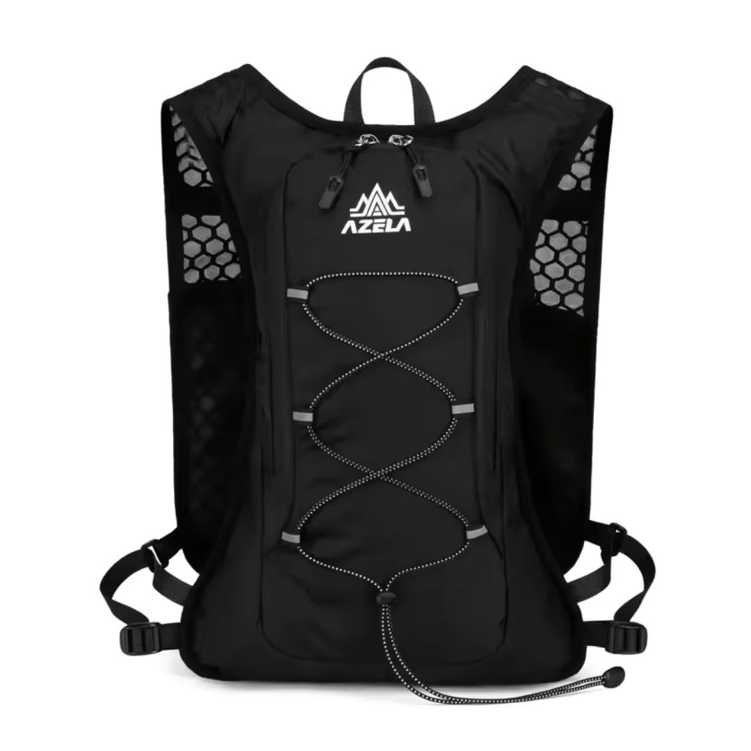 Premium Hardloopvest, Running Vest voor Dames en Heren, Midnight Black