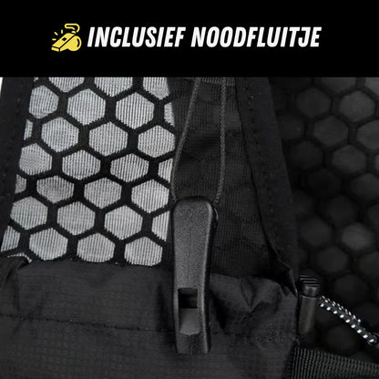 Premium Hardloopvest, Running Vest voor Dames en Heren, Noodfluitje